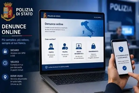 denunce online polizia